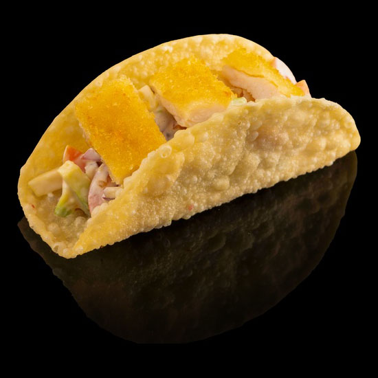 Tacos de pollo spicy 1U
