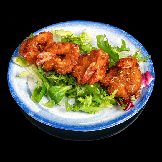 LANGOSTINO EN SÉSAMO 4U